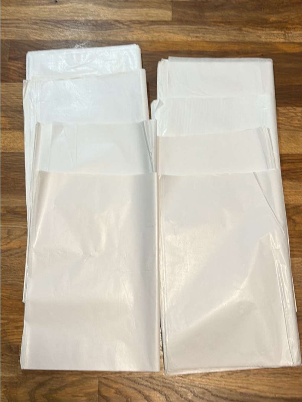 640 sheets white tissue paper 20x15